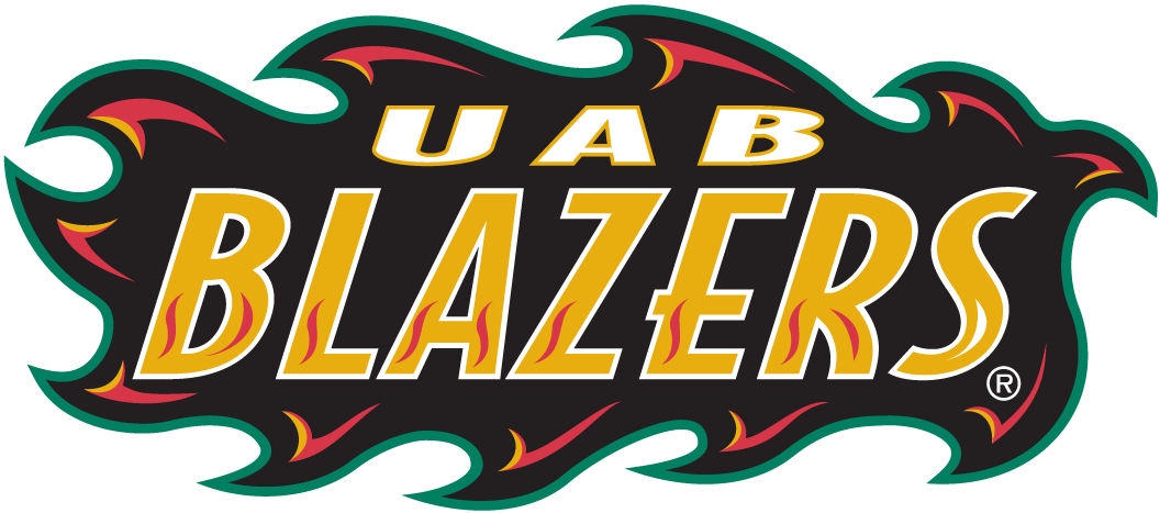 UAB Blazers 1996-Pres Wordmark Logo v4 diy iron on heat transfer
